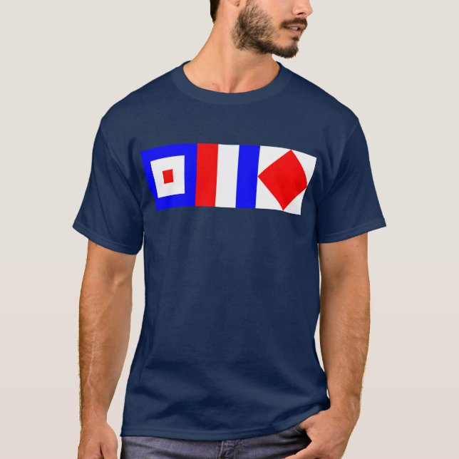 Camiseta Sinalizadores Náuticos WTF – Whiskey Tango Foxtrot (Frente)