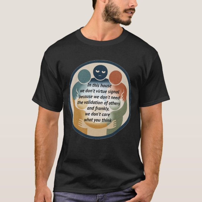 Camiseta Sinalizar Virtude (Frente)