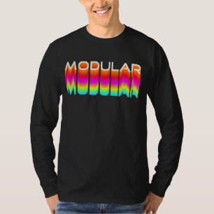 Camiseta Sincronização modular modular de onda sintética an
