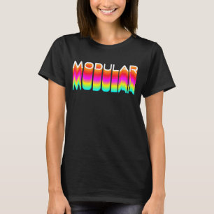 Camiseta Sincronização modular modular de onda sintética an