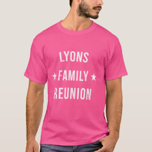 Camiseta Sindicato da Família LYONS Correspondente Esquadrã
