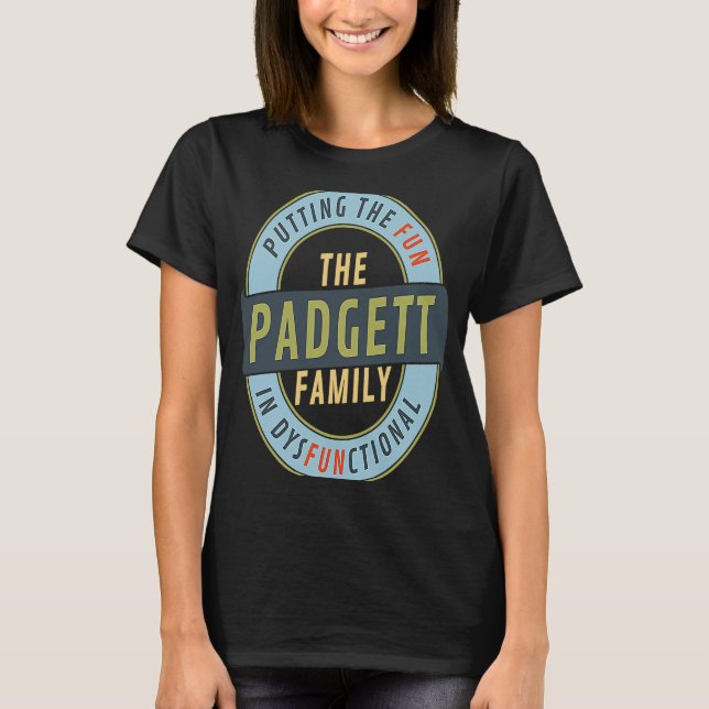 Camiseta Sindicato da Família Padgett Correspondendo Divert (Frente)