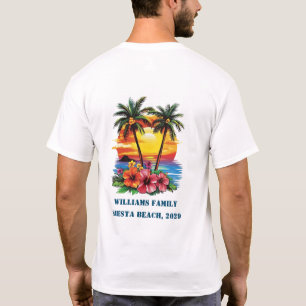 Camiseta Sindicato da Família Palm Tree Beach do Cruzeiro P