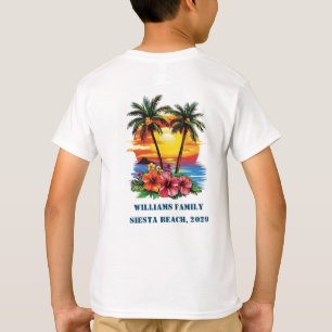 Camiseta Sindicato da Família Palm Tree Beach do Cruzeiro P