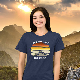 Camiseta Sindicato da Família Personalizada Viagem Rodoviár