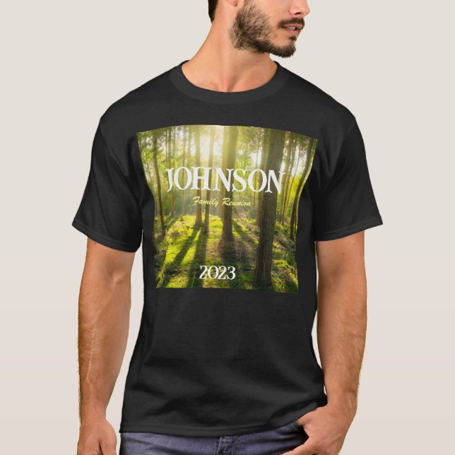 Camiseta Sindicato da Família Pine Tree - Personalizar T-Sh (Frente)