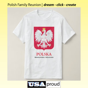 Camiseta Sindicato da Família Polonesa Eagle Polska