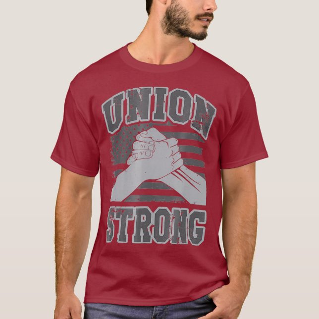 Camiseta Sindicato Forte da União de Trabalhadores (Frente)