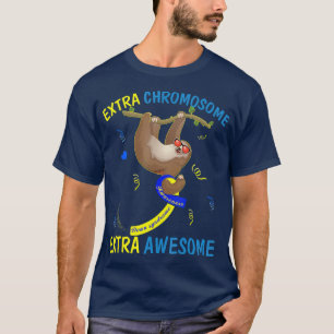 Camiseta Sindroma Abaixo Consciência Extra Incrível Prese