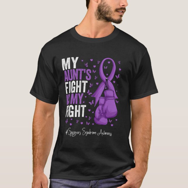 Camiseta Sindroma da Tia Roxa Sjogren (Frente)