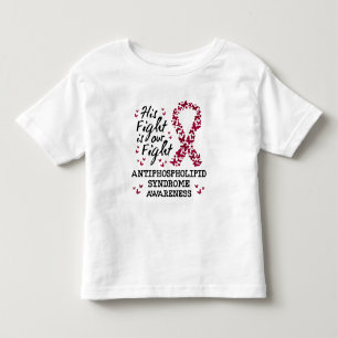 Camiseta Sindroma de antifosfolípidos Consciência, sua luta