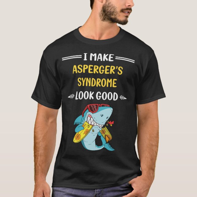 Camiseta Sindroma de Asperger Bom (Frente)