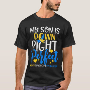 Camiseta Sindroma de baixo Sensibilização Meu Filho Está Pe