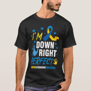 Camiseta Sindroma de Descida Perfeita para a Direita Sensib