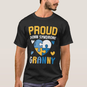 Camiseta Sindroma de Orgulho Vovó Extra Cromossoma Vovô