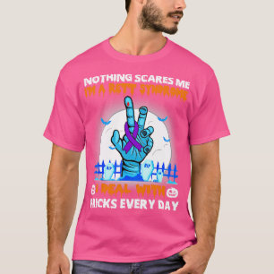 Camiseta Sindroma De Retenção Consciência Nada Me Assusta F