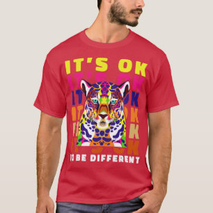 Camiseta Sindroma do Asperger É OK PARA SER DIFERENTE