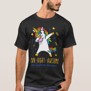 Camiseta Sindroma do Mundo Incrível para Baixo Sensibilizaç