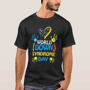 Camiseta Sindroma Mundial Inativo Dia 321 Sup T21