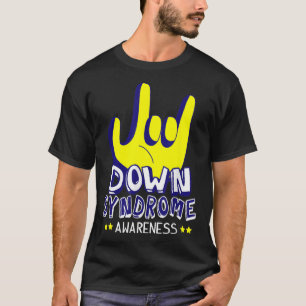 Camiseta Sindroma Sensibilização Eu Te Amo Sinal De Mão