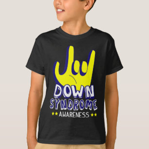 Camiseta Sindroma Sensibilização Eu Te Amo Sinal De Mão