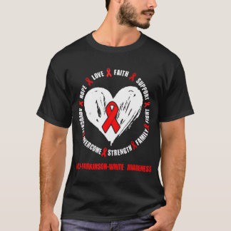 Camiseta Sindroma WPW de Sensibilização do Wolf-Parkinson-W