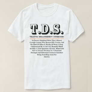 CAMISETA SÍNDROME DA DERROGAÇÃO DO TRATADOR T.D.S.