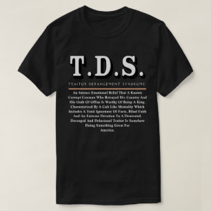 CAMISETA SÍNDROME DA DERROGAÇÃO DO TRATADOR T.D.S.