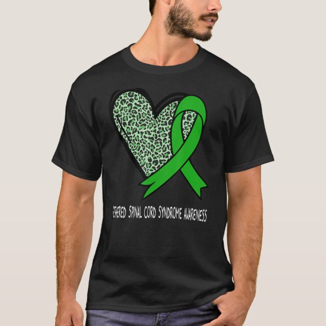 Camiseta Síndrome da Medula Espinhal Teterada do Coração Le (Frente)