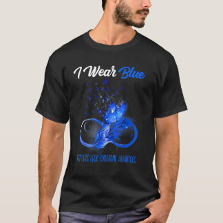 Camiseta Síndrome das Pernas Inquietas da Folha da Borbolet
