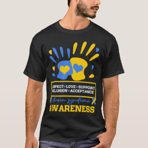 Camiseta Síndrome de Amor e Respeitar o Mundo Incrível