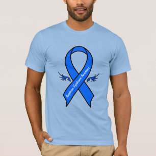 Camiseta Síndrome de Angelman Sensibilização Ribbon Angel W