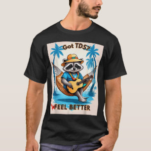 Camiseta Síndrome de Derangement Trump Tds Engraçado Apoio