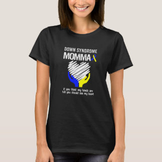 Camiseta Síndrome de Down Mamma Você Deveria Ver Meu Coraçã