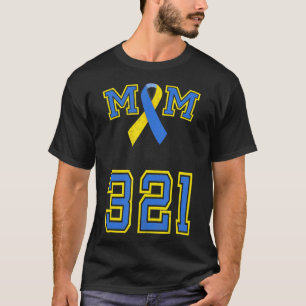 Camiseta Síndrome de Down Sensibilização 21 Mãe Mulheres T