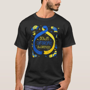 Camiseta Síndrome de Down Sensibilização Meias Pop Amare