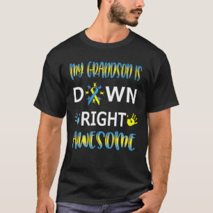 Camiseta Síndrome de Down Vovô Vovó Abaixo Incrível T
