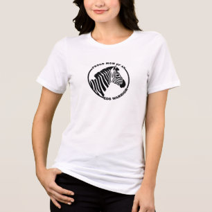 Camiseta Síndrome de Ehlers-Danlos Orgulha Mãe de um Guerre