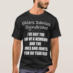 Camiseta Síndrome de Engraçado Ehlers Danlos