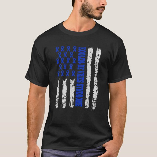 Camiseta Síndrome de Koolen-De Vries Sensibilização 17Q21 R (Frente)