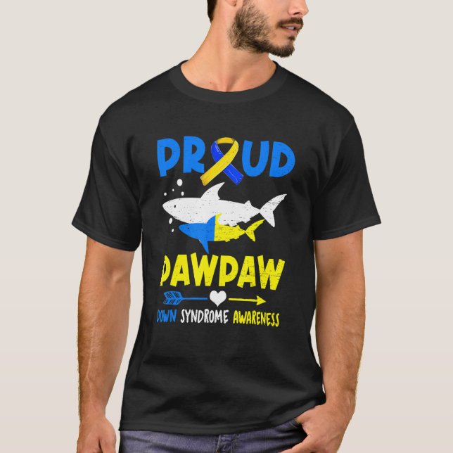 Camiseta Síndrome de Pawpaw-Down Ortoputo Sensibilização T2 (Frente)