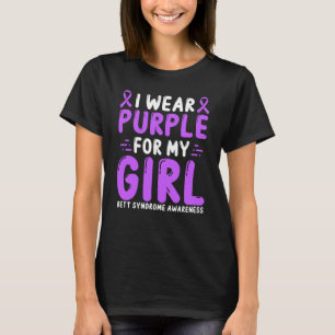 Camiseta Síndrome de Retenção Sensibilização Menina Mu