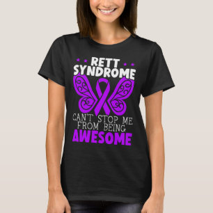 Camiseta Síndrome de Rett não pode me impedir de ser incrív
