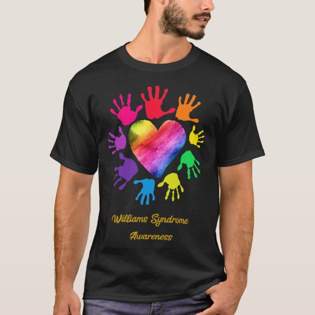 Camiseta Síndrome de Sensibilização Mãos Presente na Síndro (Frente)