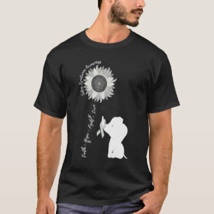 Camiseta Síndrome de Sotos Sensibilização Cérebro Doença do