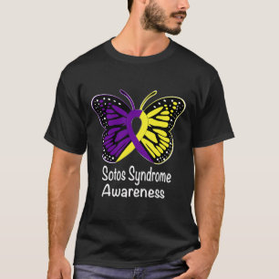 Camiseta Síndrome de Sotos Sensibilização Guerreiro Amarelo