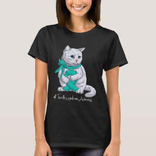 Camiseta Síndrome de Tourett Sensibilização Mês Fita Teal F