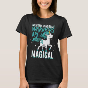 Camiseta Síndrome de Tourette Corpo Teal de Unicórnio Magné