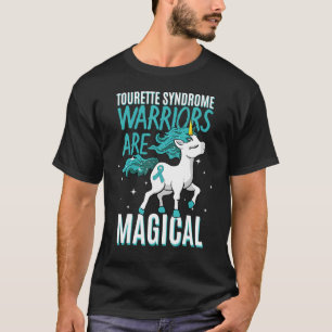 Camiseta Síndrome de Tourette Corpo Teal de Unicórnio Magné