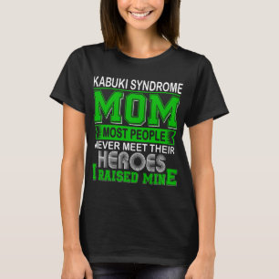 Camiseta Síndrome do Kabuki Orgulhosa Mãe Eu Criei o Meu